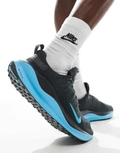 Nike Running ReactX Infinity Run 4 Trainers In Black And Blue For Men 12 Nike Running ReactX Infinity Run 4 Trainers In Black And Blue For Men -Nike Sales Store 206616537 5