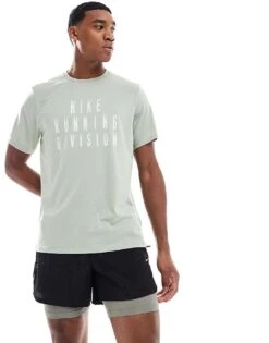 Nike Running Run Division Stride 5 Inch 2 In 1 Shorts In Black For Men -Nike Sales Store 206616543 3