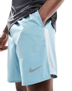 Nike Running Challenger Dri-FIT 7 Inch Shorts In Blue For Men Mid Blue -Nike Sales Store 206616608 1 midblue 1