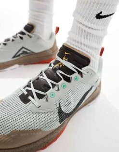 Nike Running React Wildhorse 8 Trainers In Light Blue For Men -Nike Sales Store 206616647 3