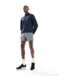 Nike Running Pacer Dri-FIT 1/4 Zip Top In Navy For Men 10 Nike Running Pacer Dri-FIT 1/4 Zip Top In Navy For Men -Nike Sales Store 206616688 4