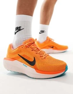 Nike Running Air Winflo 11 Trainers In Orange For Men 12 Nike Running Air Winflo 11 Trainers In Orange For Men -Nike Sales Store 206616725 5