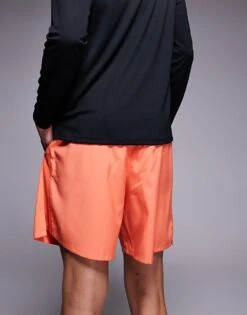 Nike Running Challenger Dri-FIT 7 Inch Shorts In Orange For Men -Nike Sales Store 206616873 3