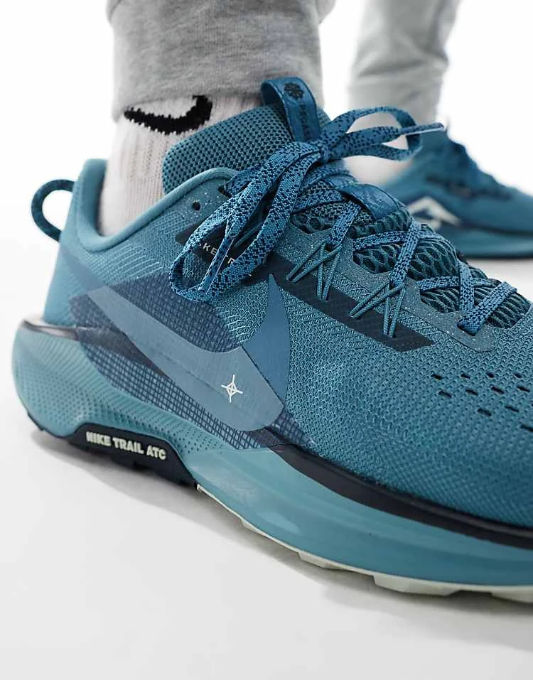 Nike Running ReactX Pegasus Trail 5 Trainers In Blue For Men Mid Blue 5 Nike Running ReactX Pegasus Trail 5 Trainers In Blue For Men Mid Blue - Image 3