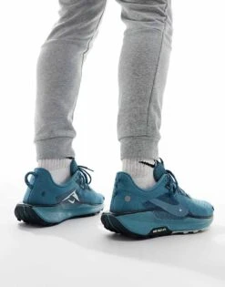 Nike Running ReactX Pegasus Trail 5 Trainers In Blue For Men Mid Blue 11 Nike Running ReactX Pegasus Trail 5 Trainers In Blue For Men Mid Blue -Nike Sales Store 206616927 4