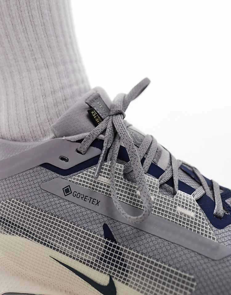 Nike Running ReactX Pegasus Trail 5 Gore-Tex Trainers In Grey For Men 5 Nike Running ReactX Pegasus Trail 5 Gore-Tex Trainers In Grey For Men - Image 3