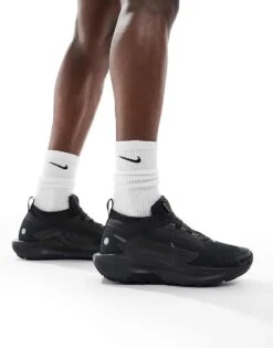 Nike Running ReactX Pegasus Trail 5 Gore-TEX Trainers In Black For Men