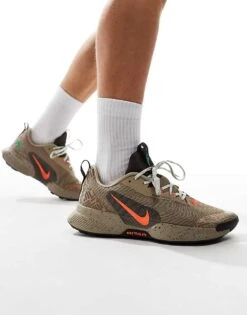 Nike Running Juniper Trail 3 Trainers In Beige And Orange For Men -Nike Sales Store 206617076 1 orange 1