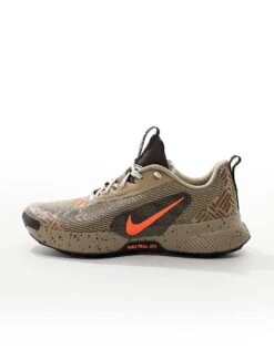 Nike Running Juniper Trail 3 Trainers In Beige And Orange For Men -Nike Sales Store 206617076 2