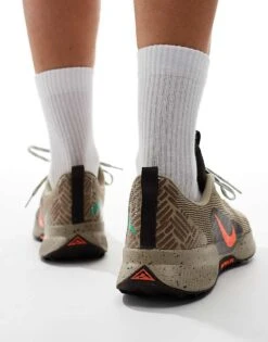 Nike Running Juniper Trail 3 Trainers In Beige And Orange For Men -Nike Sales Store 206617076 4