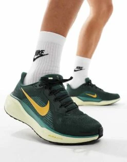 Nike Running Air Zoom Pegasus 41 Trainers In Green And Yellow For Men Mid Green -Nike Sales Store 206617132 5