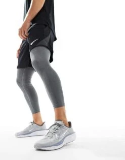 Nike Running Quest 6 Trainers In Grey And White For Men -Nike Sales Store 206617174 5