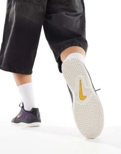 Nike SB Vertebrae Trainers In Dark Purple For Men Black -Nike Sales Store 206618164 3