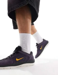 Nike SB Vertebrae Trainers In Dark Purple For Men Black -Nike Sales Store 206618164 4