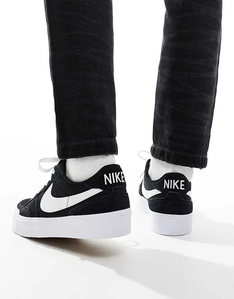 Nike SB Zoom Pogo Plus Trainers In Black And White For Men 7 Nike SB Zoom Pogo Plus Trainers In Black And White For Men - Image 5