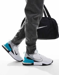 Nike Training Air Max Alpha 6 Trainers In White And Blue For Men -Nike Sales Store 206621541 3