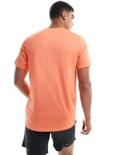 Nike Training Dri-FIT Graphic T-shirt In Orange For Men -Nike Sales Store 206621649 2