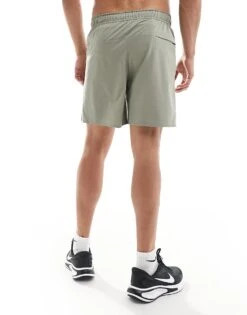 Nike Training Dri-Fit Unlimited Woven 7 Inch Shorts In Khaki For Men -Nike Sales Store 206621662 3