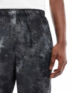 Nike Training Dri-FIT Camo Print 7 Inch Shorts In Black For Men -Nike Sales Store 206621681 2