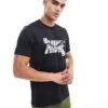 Nike Training Dri-FIT Graphic T-shirt In Black For Men -Nike Sales Store 206621825 1 black
