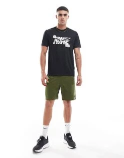 Nike Training Dri-FIT Graphic T-shirt In Black For Men -Nike Sales Store 206621825 4