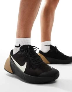 Nike Training Air Zoom TR 1 Trainers In Black And Brown For Men