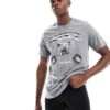 Nike Training Bulldog Print T-shirt In Dark Grey For Men Charcoal -Nike Sales Store 206621877 1 charcoal