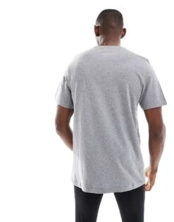 Nike Training Bulldog Print T-shirt In Dark Grey For Men Charcoal -Nike Sales Store 206621877 3