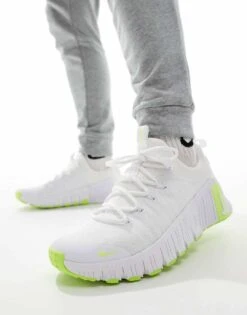 Nike Training Free Metcon 6 Trainers In White And Green For Men -Nike Sales Store 206621890 1 white 1