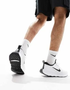 Nike Training Legend Essential 4 Trainers In White And Black For Men -Nike Sales Store 206622011 3