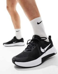 Nike Training MC 3 Trainers In Black And White For Men