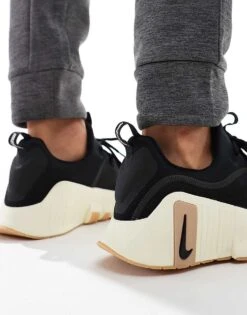 Nike Training Free Metcon 6 Trainers In Black And Beige For Men -Nike Sales Store 206622142 3