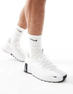 Nike Training Free Metcon 6 Trainers In White And Black For Men -Nike Sales Store 206622206 1 white 1