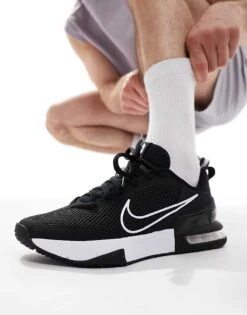 Nike Training Air Max Alpha 6 Trainers In Black And White For Men -Nike Sales Store 206622224 4