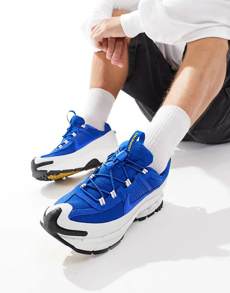 Nike Zoom Vomero 5 Trainers In Blue And White For Men Mid Blue 7 Nike Zoom Vomero 5 Trainers In Blue And White For Men Mid Blue - Image 5