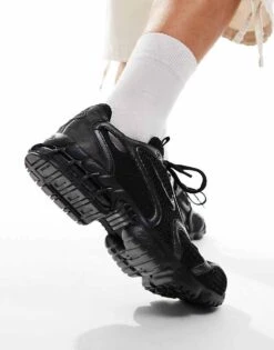 Nike Air Zoom Spiridon Cage 2 Trainers In Triple Black For Men -Nike Sales Store 206622617 4