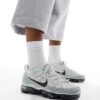 Nike Air Vapormax 2023 Flyknit Trainers In Silver And Red For Men -Nike Sales Store 206622647 1 silver