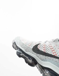 Nike Air Vapormax 2023 Flyknit Trainers In Silver And Red For Men 11 Nike Air Vapormax 2023 Flyknit Trainers In Silver And Red For Men -Nike Sales Store 206622647 4
