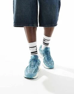 Nike Zoom Vomero 5 Suede Unisex Trainers In Blue And White For Unisex Light Blue -Nike Sales Store 206622662 3