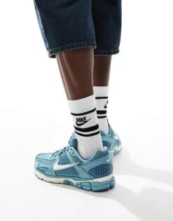 Nike Zoom Vomero 5 Suede Unisex Trainers In Blue And White For Unisex Light Blue -Nike Sales Store 206622662 5