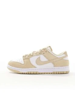 Nike Dunk Low Retro SE Trainers In White And Gold For Men -Nike Sales Store 206622832 2
