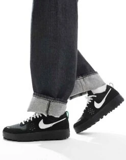 Nike C1TY Trainers In Black And White For Men