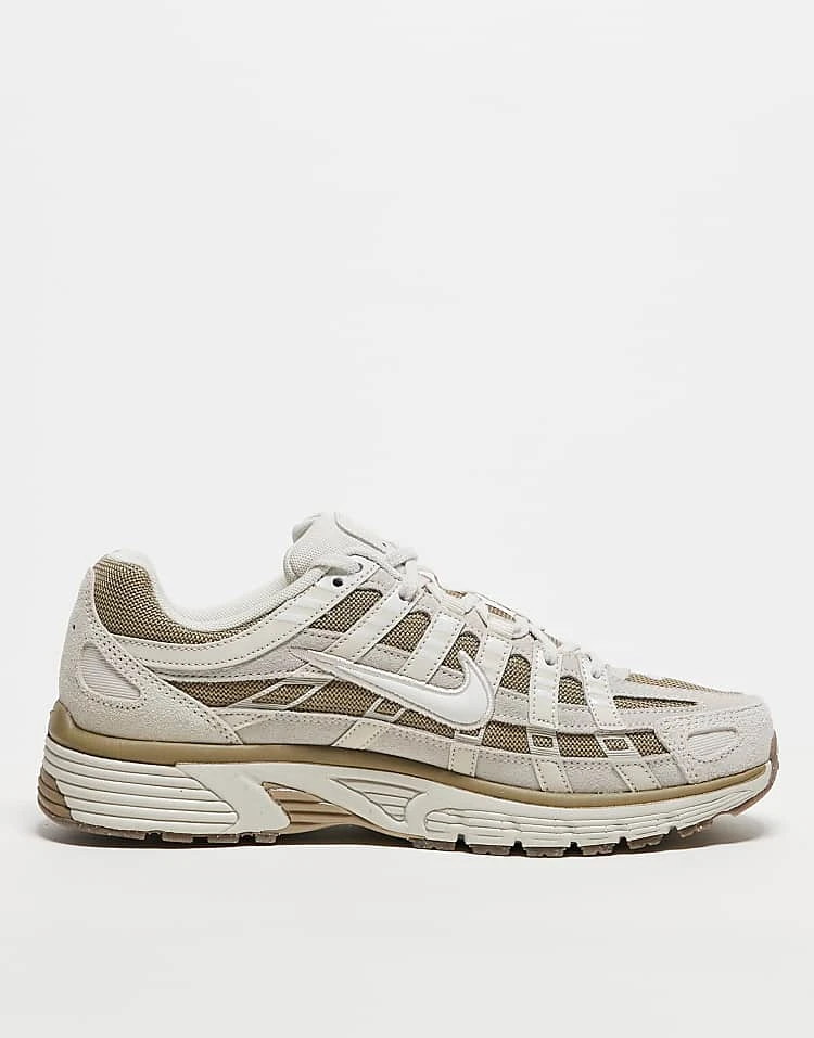 Nike P-6000 Unisex Trainers In White And Brown For Men Biege 5 Nike P-6000 Unisex Trainers In White And Brown For Men Biege - Image 3