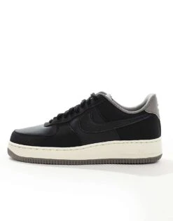 Nike Air Force 1 '07 LV8 Winter Trainers In Black And Grey For Men -Nike Sales Store 206623052 2