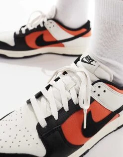 Nike Dunk Low Retro Halloween Trainers In White, Orange And Black For Men 11 Nike Dunk Low Retro Halloween Trainers In White, Orange And Black For Men -Nike Sales Store 206623082 4