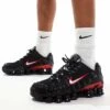 Nike Shox TL Trainers In Black, Red And White For Men -Nike Sales Store 206623360 1 black