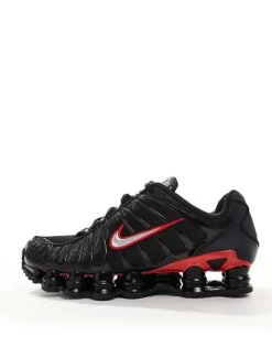 Nike Shox TL Trainers In Black, Red And White For Men -Nike Sales Store 206623360 2