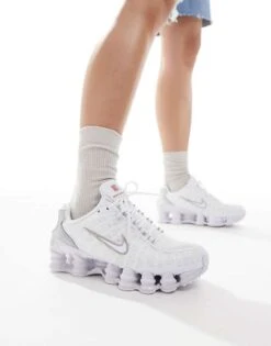 Nike Shox TL Unisex Trainers In White For Unisex 13 Nike Shox TL Unisex Trainers In White For Unisex -Nike Sales Store 206630948 1 white 1