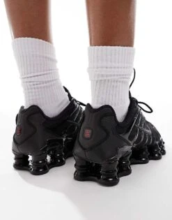 Nike Shox TL Unisex Trainers In Black For Unisex 10 Nike Shox TL Unisex Trainers In Black For Unisex -Nike Sales Store 206631186 3