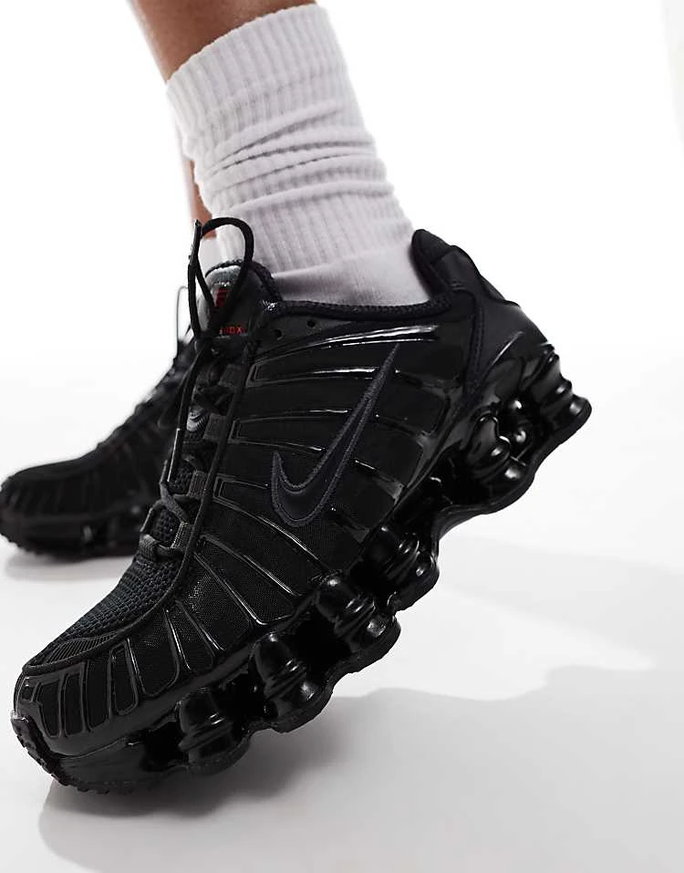 Nike Shox TL Unisex Trainers In Black For Unisex 7 Nike Shox TL Unisex Trainers In Black For Unisex - Image 5